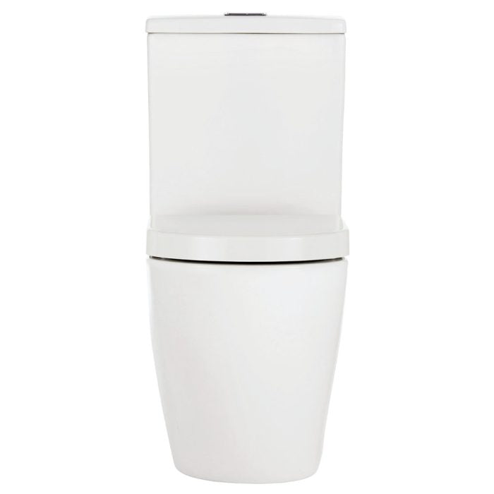 Fienza Koko Back-to-Wall Toilet Suite, Matte White