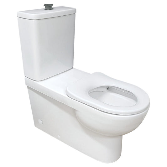 Fienza Stella Care Back-to-Wall Toilet Suite, White Seat