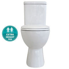 Fienza Stella Close-Coupled Toilet Suite, P-Trap