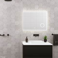 Fienza Deejay LED Mirror, 900 x 700 mm