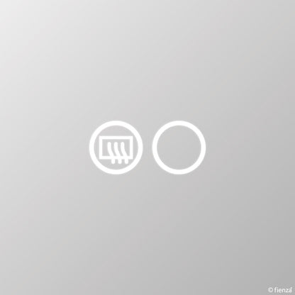 Fienza Hampton LED Mirror, 900 x 700 mm