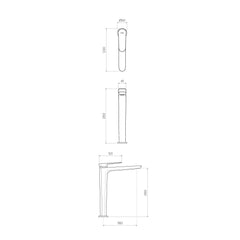 Parisi High Rise Loom Basin Mixer | Fucile
