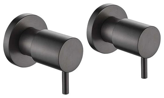 Luxury Wall Top Assemblies (Brushed Gun Metal)