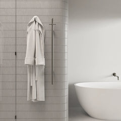 Heated Vertical Towel Rail_Matte Black