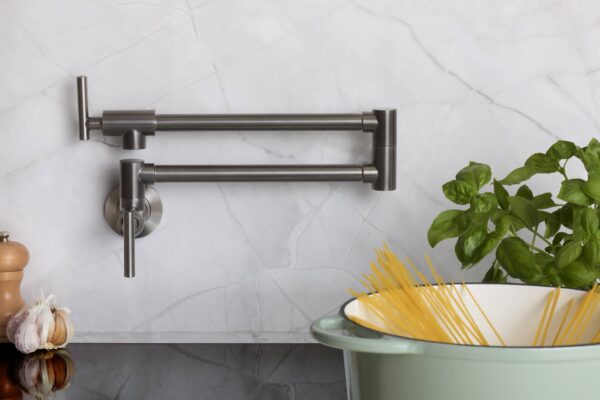 Nero Zen 316L Stainless Steel Pot Filler | Graphite