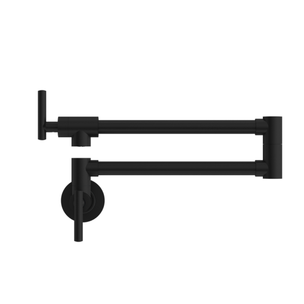 Nero Zen 316L Stainless Steel Pot Filler | PVD Black