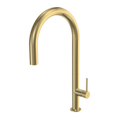 Parisi Envy 30 Kitchen Mixer with Round Spout - Brushed Brass