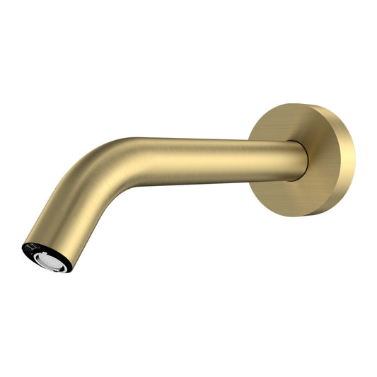 Parisi Envy Sensor Wall Spout 190mm | Brushed Brass
