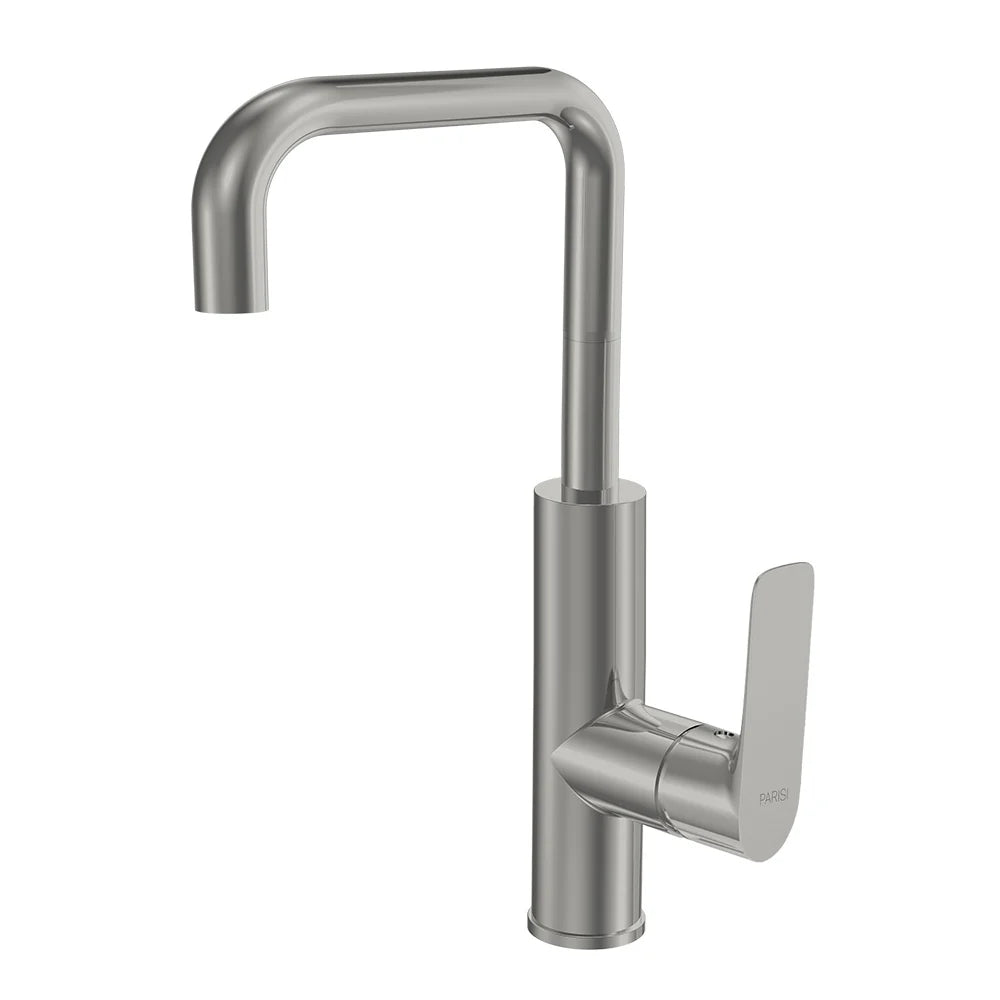 Parisi Slim II Kitchen Mixer with Square Spout - Chrome