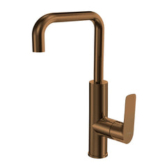 Parisi Slim II Kitchen Mixer with Square Spout - Matt Bronze