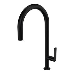 Parisi Slim 30 Kitchen Mixer with Round Spout - Matt Black