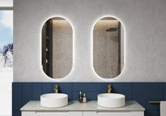 Aulic Sienna Pill Frameless LED Mirror