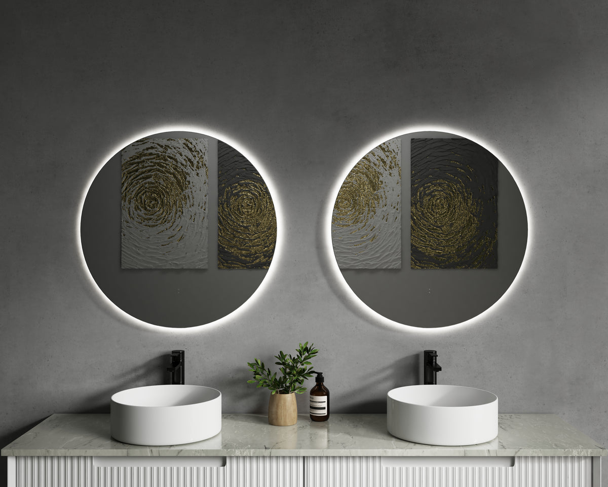 Aulic Sienna Round LED Mirror 700mm