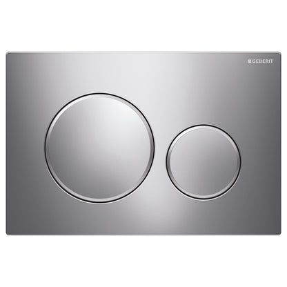 Fienza Geberit Sigma 20 Round Button Flush Plate, Chrome