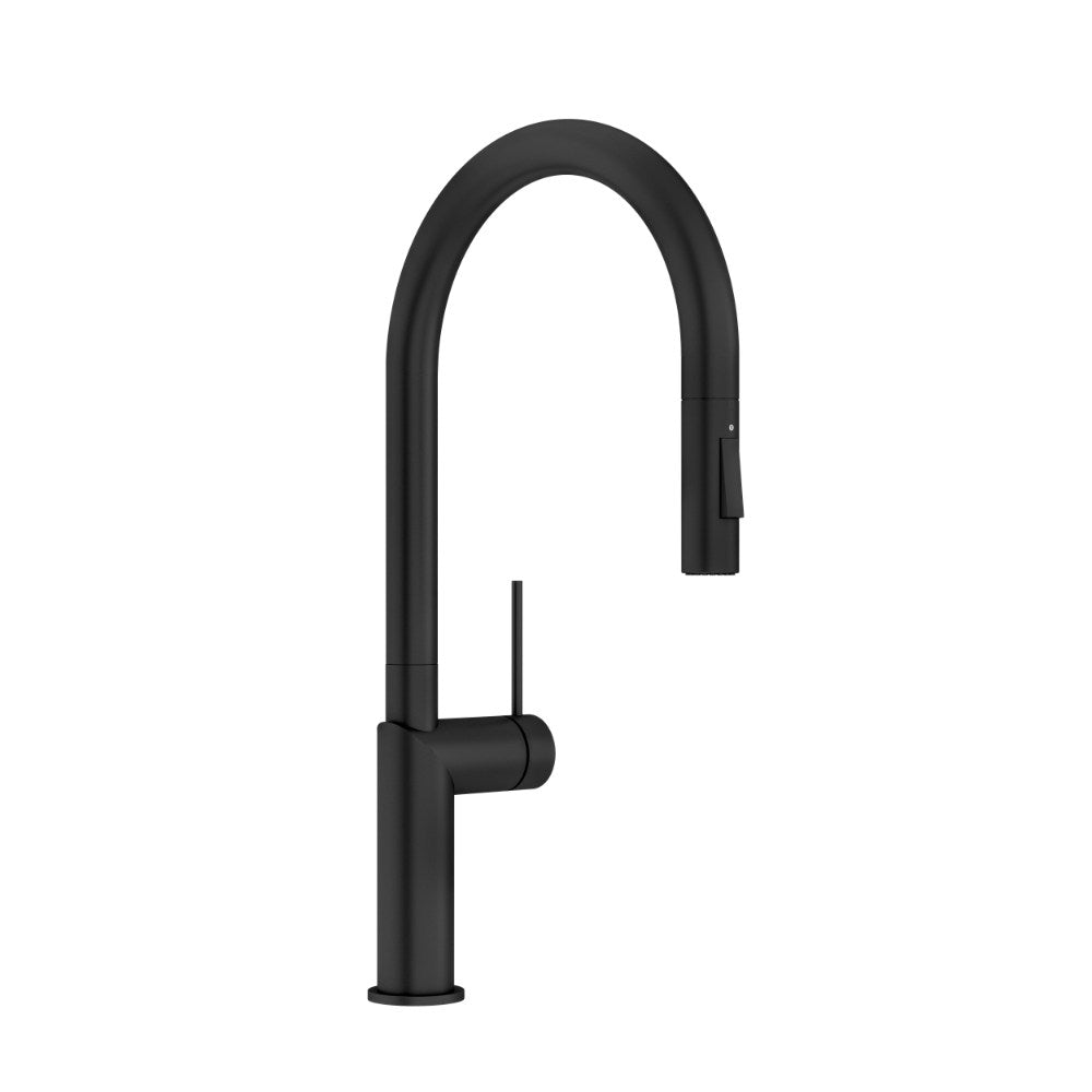 Elle 316 Pull Out Sink Mixer - Matte Black