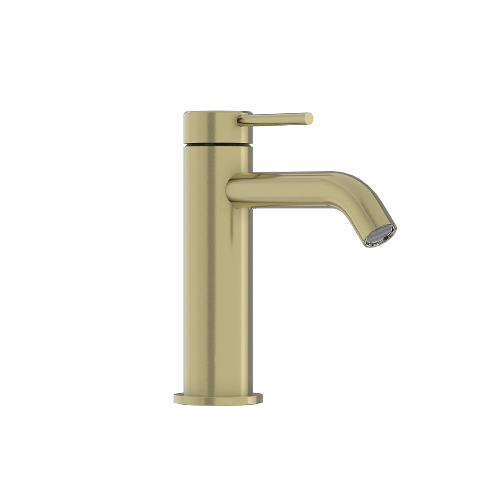 Elle 316 Basin Mixer - Brushed Gold