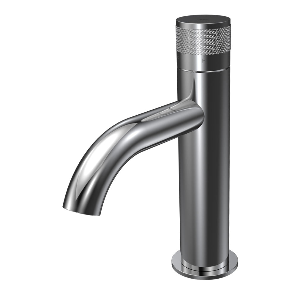 Parisi Todo II Basin Mixer with Curved Spout | Chrome
