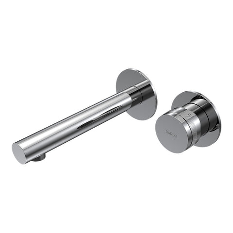 Parisi Todo II Wall Mixer with 160mm Spout (Individual Flanges) | Chrome