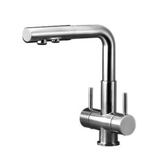 Parisi Tondo Dual Kitchen Mixer - Chrome