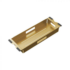 Fienza Hana 450mm x 450mm PVD Rugged Brass Single Bowl Sink - Complete Kit