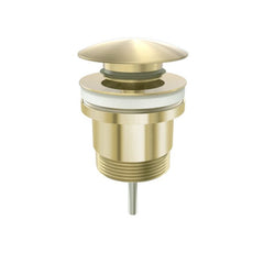 Nero Mushroom Universal Pop Up Plug and Waste - Brushed Gold