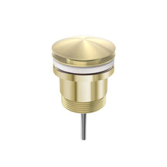 Nero Mushroom Universal Pop Up Plug and Waste - Brushed Gold