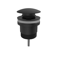 Nero Mushroom Universal Pop Up Plug and Waste - Matte Black