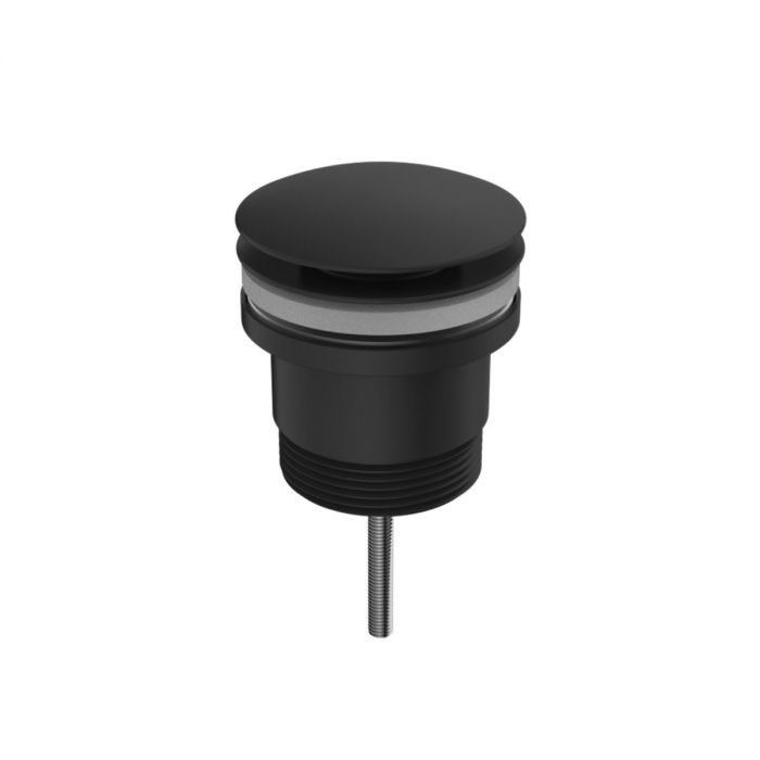 Nero Mushroom Universal Pop Up Plug and Waste - Matte Black