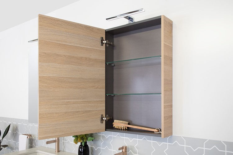 Adp Glacier Mirrored Cabinet 750