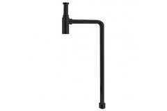 Deluxe Adjustable Bottle S Trap - Matte Black