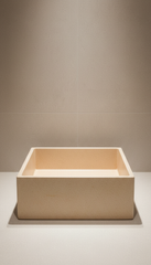 Square Vessel Basin With Deep Bowl