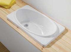 Baby Bath 80 x 45 Acrylic  White Gloss