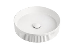 Adp Round Fluted Above Counter Basin