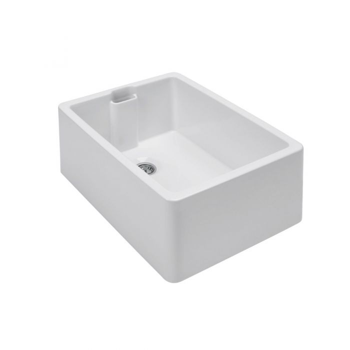 Turner Hastings Belfast 60 x 46 Fine Fireclay Butler Sink with Internal Overflow