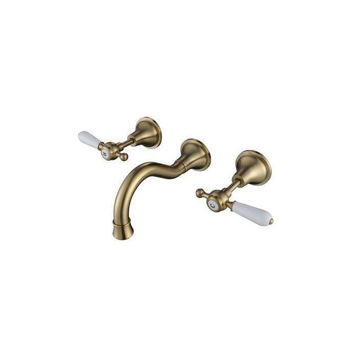 Modern National Bordeaux Bath Set Brushed Bronze