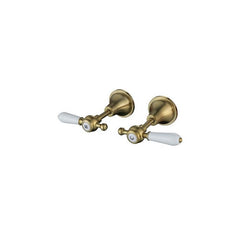 Modern National Bordeaux Wall Tap Assemblies Brushed Bronze