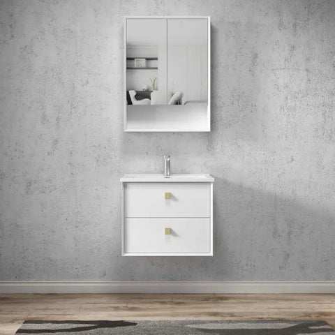 Otti 600mm x 800mm Boston Shaving Cabinet