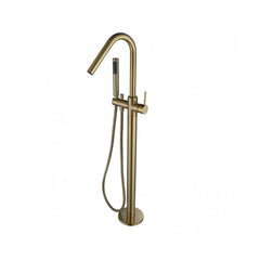 Modern National Star Mini Bath Filler Inc Mixer Brushed Bronze