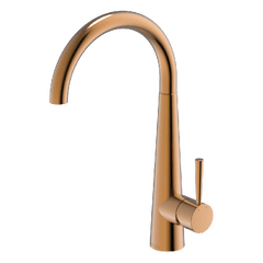 Abey Gareth Ashton 304 Gooseneck Bar Sink Mixer - Artisan Copper