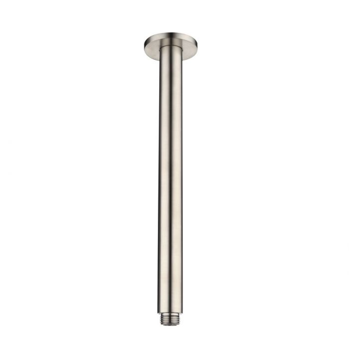 Modern National 300mm Ceiling Arm Brushed Nickel