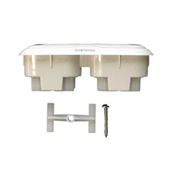 Caroma 2000 Series Toilet Cistern Button Dual Flush White 405167W