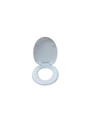 Caroma Pedigree 2 Toilet Seat White Soft Close Blind Fix Hinge 320040W