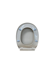 Caroma Trident Toilet Seat Ivory Standard Close Quick Release Hinge 301104I