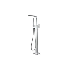 Modern National Chao Freestanding Bath Filler with Mixer Chrome