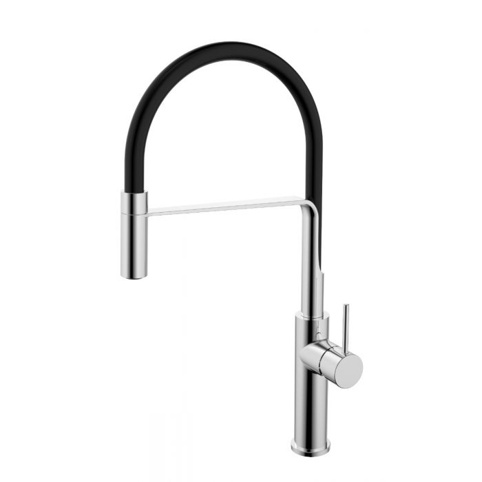 Ikon Hali Pull Down Sink Mixer Chrome