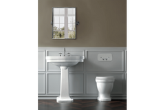 Claremont Chrome Flush Plate Only Compatible W/ Geberit Cistern