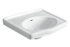 Claremont 58 x 45 Wall Hung Basin Without Taphole