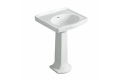 Claremont 58 x 45 Basin & Pedestal Without Taphole