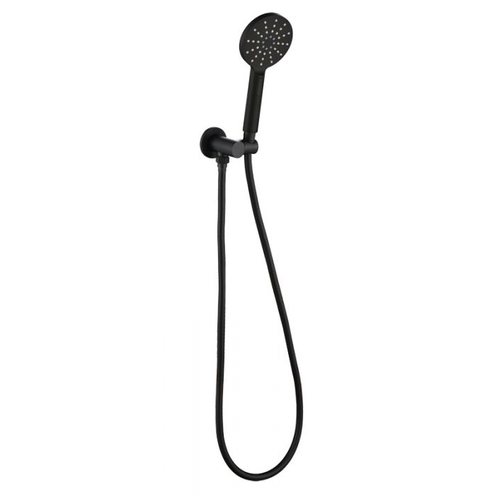 ACL Cora Hand Shower On Bracket Matt Black