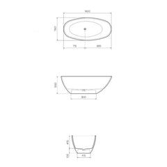 Parisi Isola Freestanding Bath